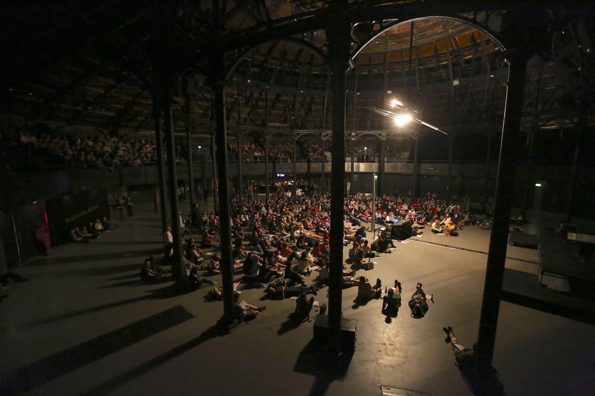 Full house at the Roundhouse